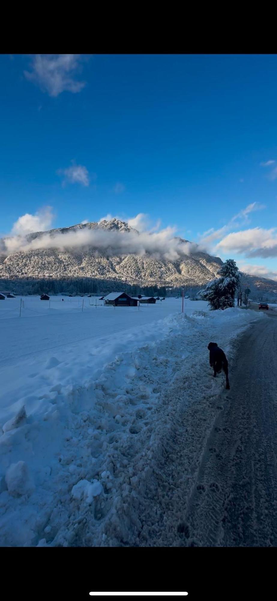 Haus Mit Wunderschoenem Ausblick Und Garten Garmisch-Partenkirchen Exterior foto